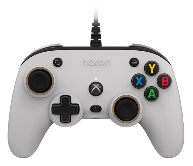 Nacon XS COMPACT PRO CONTROLLER BIAŁY - 736597 - zdjęcie